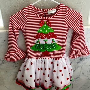 Emily Rose girls size 5 Christmas 2 piece outfit